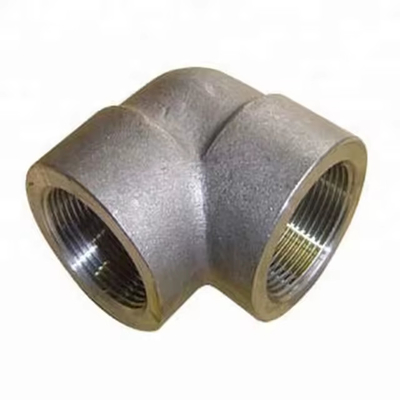 팔꿈치 90도 2&quot; 3000 6000 A105N A350LF2+N ASME B16.11 가조 스레드 소켓 용접 SW 팔꿈치