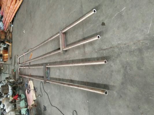 C71500 구리 니켈 90/10 U 자 모양 금속 관 2" 연결을 위한 SCH40 8000mm