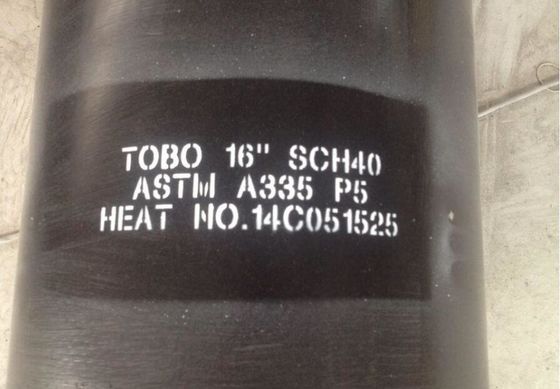 어닐링된 합금 ASTM A335 P5 P9 냉간 인발 강관