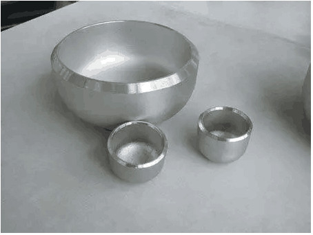 관 이음쇠 :맞대기 용접 캡  OD :8"   SCH-80  불순물 625  ASTM / UNS N06625