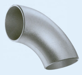 ASTM B466 UNS C70600 슬리버 관 이음쇠 반지름 90 각도 엘보