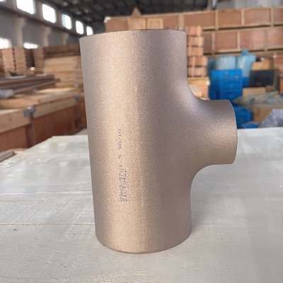 ASME B16.9 엉덩이 용접 동일/감소 티 가변 크기 범위 NPS1/2 "-60" 빠른 배달 낮은 MOQ 사용자 정의 가능한 재료 예를 들어 탄소 강철 스테인리스 강철