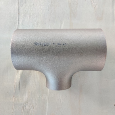 ASME B16.9 엉덩이 용접 동일/감소 티 가변 크기 범위 NPS1/2 "-60" 빠른 배달 낮은 MOQ 사용자 정의 가능한 재료 예를 들어 탄소 강철 스테인리스 강철