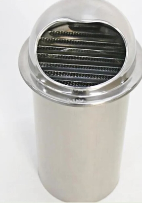 스테인레스 강 환기 배출 그릴 방수 대기 벤트 캡 4 "  60MM 304 스테인레스 강
