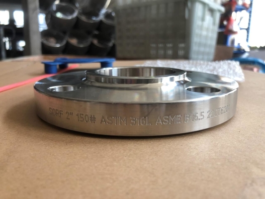 녹슬지 않는 강관이음은 RF 클래스 300 2 " ASTM A182 F316L 플랜지를 밟고 미끄러져 넘어집니다
