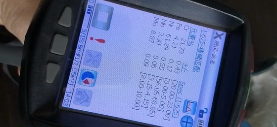 닉레 합금강관은 90 LR SMLS 팔꿈치 5 " STD 합금 625 맞대기 용접 맞춤을 피팅을 합니다