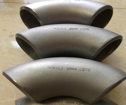 관 이음쇠 니켈 합금강 팔꿈치 B366 WPNIC11 긴 반경을 용접하는 엉덩이는 180D ASME B16.9를 만곡시킵니다