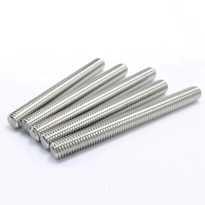 JIS ASTM A453 Gr 660 32750 32760 2205 N08020 N4400 합금 강 M100 인산염함유 스터드 볼트 스레드 로드