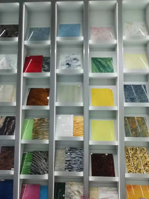 전시를 위한 UV 저항하는 던지기 아크릴 장 GB/T 7134 표준 주문 폭 던지기 아크릴 장