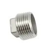 스테인레스 강 나선결합된 관 이음쇠 나사관 맞춤 사각 헤드 plug,150PSI, SS304 SS316