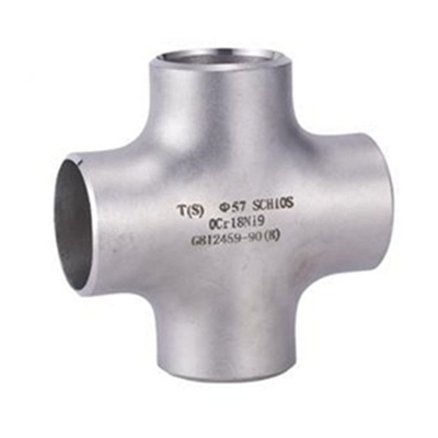 슈퍼 듀플렉스 스테인리스강 관 이음쇠 BW 크로스 티 UNS S32750 ASME B16.9 SCH10