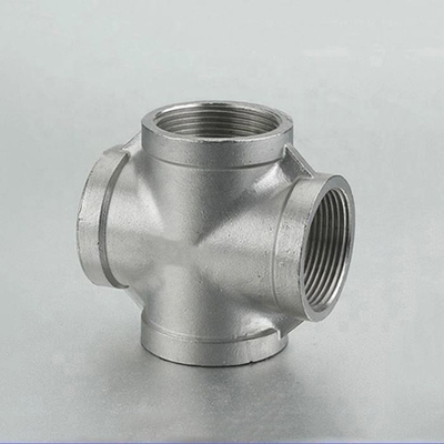 슈퍼 듀플렉스 스테인리스강 관 이음쇠 BW 크로스 티 UNS S32750 ASME B16.9 SCH10
