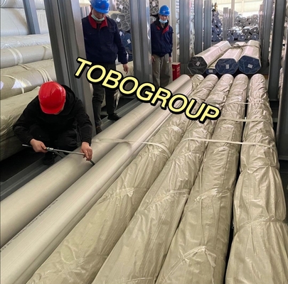 두 부분으로 된 스테인리스강관 3 &quot; SCH80 UNS S31803 ASME B36.10