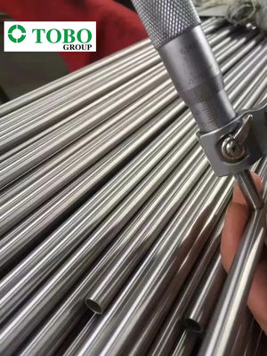 ASTM B338 Gr9 티타늄 합금 둥근 파이프 10 인치 20mm 닦은 핫 롤