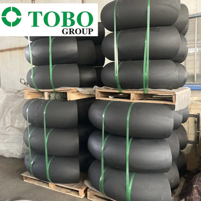 탄소강 관 이음쇠 BW 팔꿈치 A234 WPB 4 " SCH40S 90D/180D ASME B16.9