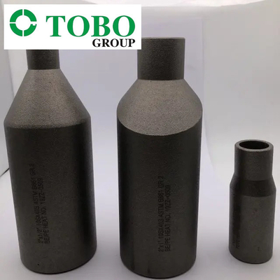 티타늄 합금 철 관 이음쇠 ASTM B363 Ti Gr7 2 Ｘ 1 SCH10S Ｘ SCH40S 티탄 합금 스웨이지 젖꼭지