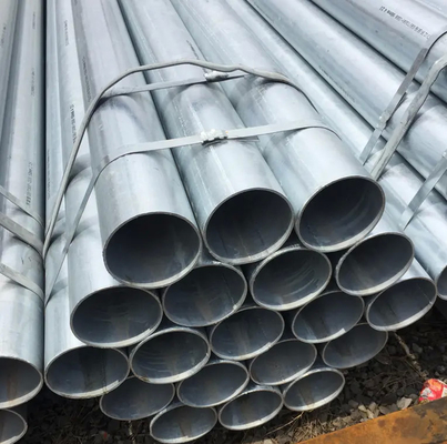 건설용 ASTM A53 표준 핫 디프 진열 파이프 / 진열 철강 파이프 SCH80