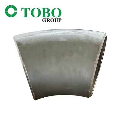 뜨거운 살레 탄소강 ASME / ANSI B16.28 맞대기 용접 관 이음쇠 45 각도 엘보 SR 짧은 반경