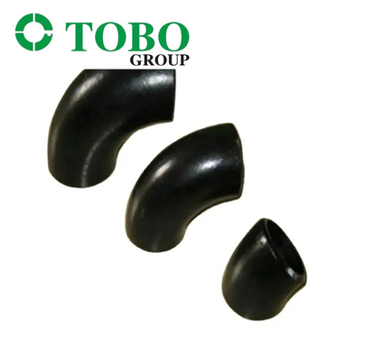 뜨거운 살레 탄소강 ASME / ANSI B16.28 맞대기 용접 관 이음쇠 45 각도 엘보 SR 짧은 반경