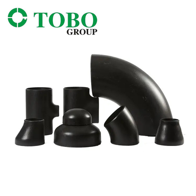 TOBO A234 합금강관은 90 Deg 팔꿈치 이음새가 없는 탄소 사람을 밀치고 나가는 힘을 피팅을 합니다