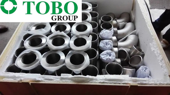 80 ASME B16.9 ASME B363 EN1092 WPT2 티타늄 겹치는 결합 스텁엔드를 예정하기 위한 일정 5S에서 -48에서 1/2