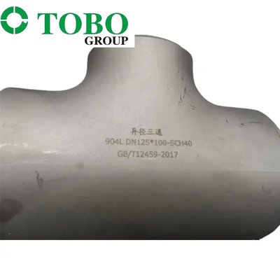 Tee 감량 ASME B16.9 BW는 Ｓ ASTM으로 일했습니다 234 Gr.WPB SMLS 6 X4 SCH40/STD ASME B16.9