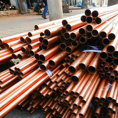 8" Seamless Straight Round Copper Nickel Alloy Pipe CuNi10Fe1Mn
