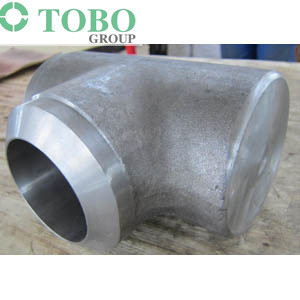 TOBO 고급 품질 쿠션 Tee - 이음새가 없는 4 " 슈 XH A/SA234 WPB