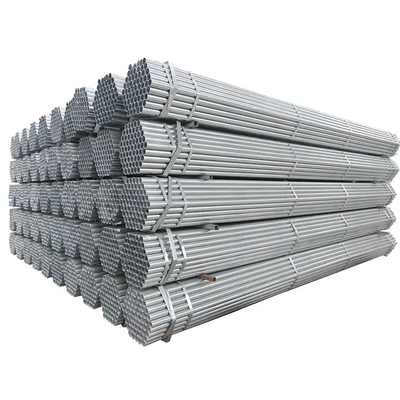 금속이 아닌 제로 스판글 ASTM A53 10.97mm 건설 및 유체 파이프용 핫 디프 진열 튜브