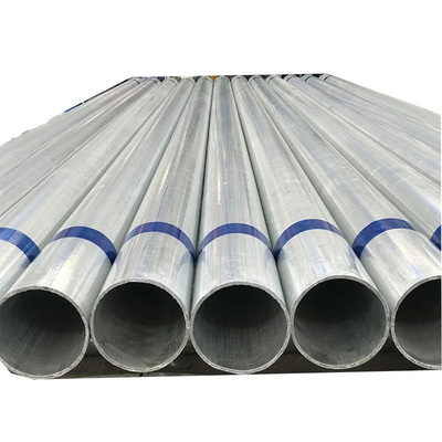 금속이 아닌 제로 스판글 ASTM A53 10.97mm 건설 및 유체 파이프용 핫 디프 진열 튜브