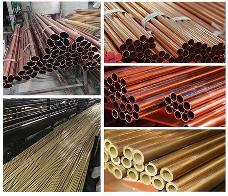 8" Seamless Straight Round Copper Nickel Alloy Pipe CuNi10Fe1Mn