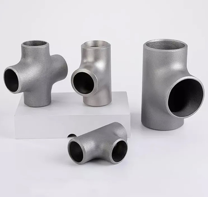 Bw Tee Sch 40s 차원 ASME B16.9 ASTM A312-Gr-Tp-316L SS 동일 티