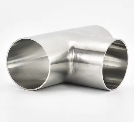 스테인레스 스틸 304 티 3 차선 파이프 픽팅 BW ASME B16.9 SMLS 4" SCH40S 픽팅
