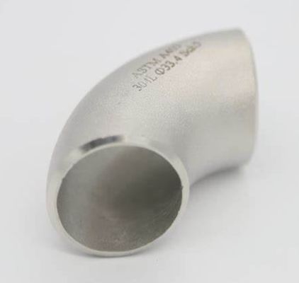 파이프 연결용 CUNI9010 맞대기 용접 90D 짧은 반경 엘보 ASTM B466 UNS C70600 ASME B16.9
