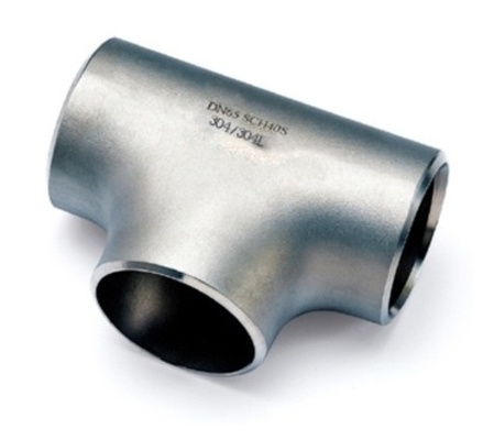 ASME B16.9 엉덩이 용접 동일 티 사용자 정의 가능한 재료 예를 들어 탄소 강철 스테인리스 강철 NPS1/2 "-60" 빠른 배달 낮은 MOQ