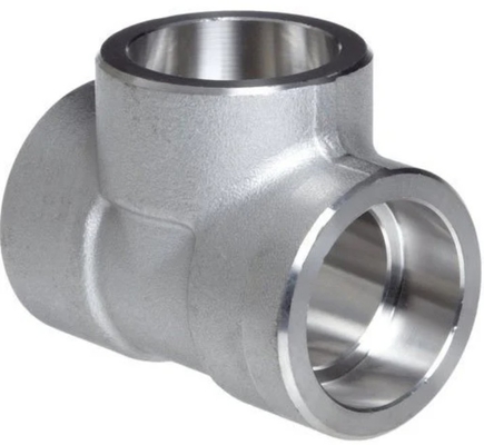 금속 스테인리스 스틸 고품질 B366 WPNIC11 니켈 합금 감소 티 3"X6" STD ASME B16.9