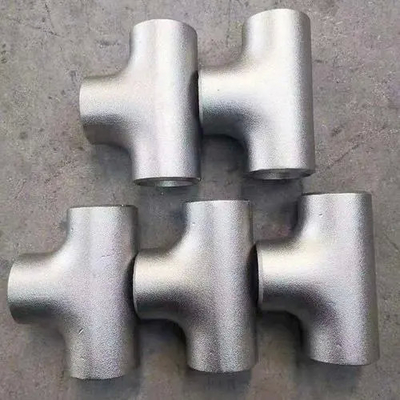 ASME B16.9 엉덩이 용접 동일 티 사용자 정의 가능한 재료 예를 들어 탄소 강철 스테인리스 강철 NPS1/2 "-60" 빠른 배달 낮은 MOQ