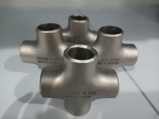 ASME B16.9 Butt 용접 수 횡단 오일 파이프 시스템 커스터마이징 재료 NPS 1/2"-48" Sch5s-Sch180