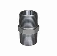 ASME/ANSI 탄소 강철 스테인리스 강철 고압 수준의 파이프  Nipple 산업용 크기의 맞춤형 파이프 피팅