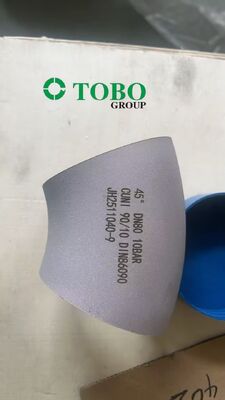 UNS C70600 구리 니켈 부트 용접 90D 긴 반지름 팔꿈치 5 "STD ASTM B466