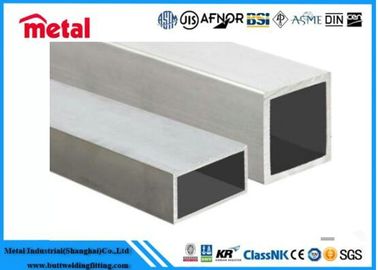 무한한 활용성, 손쉬운 제작 6063-T5 ASTM B241 알루미늄 합금 파이프 50x50mm 각형 튜브 x 2mm 두께 5.8m