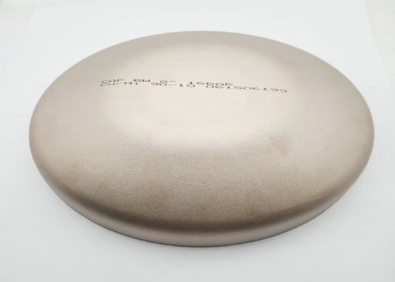 구리 니켈 합금 강관 피팅 단조 캡 8" 사이즈 16 바 압력