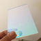 탄력적 투명 플라스틱 시트 시트 투명한 레이저 커팅 플라스틱 라운드 시트 라운드 시트 파란불  