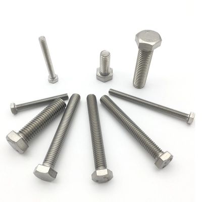 공장도 가격 스테인레스 강 304 316 316L DIN 931 DIN 933 육각 볼트와 nuts/ 육각 볼트