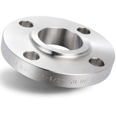 ASTM A182 SS316 슬립 온 플랜지 4" 용접 파이프 피팅 300LB SO