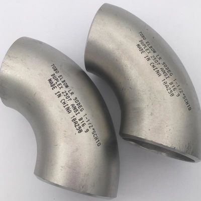 90d 팔꿈치 엉덩이 용접 피팅 슈퍼 스테인레스 스틸 F317ls32750