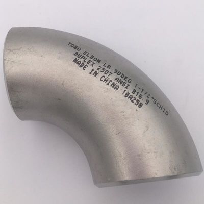 90d 팔꿈치 엉덩이 용접 피팅 슈퍼 스테인레스 스틸 F317ls32750