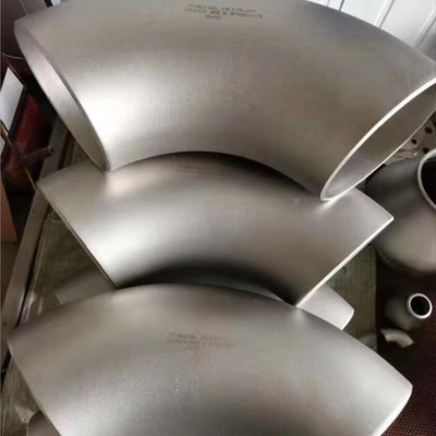 팔꿈치 ASTM A860 WPHY56 6 " STD DN150 90 Deg 팔꿈치 관 이음쇠 ANSI B16.9