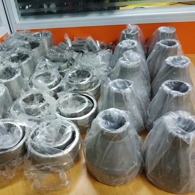 듀플렉스강 관 이음쇠 환원제 ASTM A185 F53 2507 맞대기 용접 맞춤은 환원제를 조사합니다