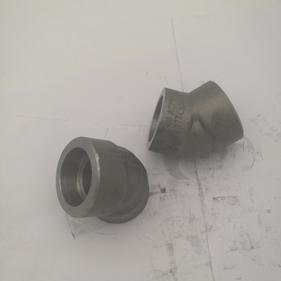 90개 팔꿈치 ASME B16.11 ASTM B564 UNS N06022 SCH40s 1 " 사이즈 소켓 웰드 팔꿈치